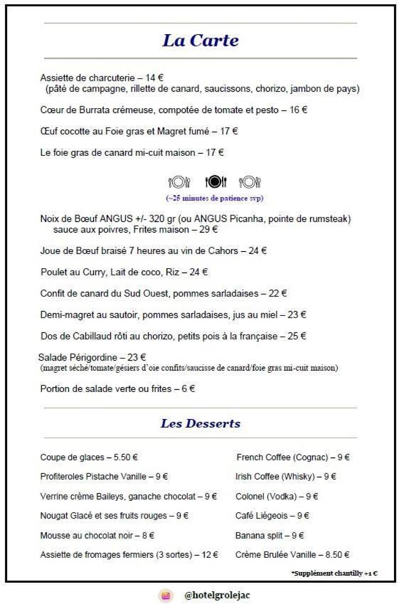 Hotel Du Pont Et Restaurant A Groléjac Екстериор снимка